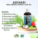 Adivasi Neelambari Herbal Hair Oil 125ML (Pack of 2) – Ayurvedic Hair Growth Oil for All Hair Types